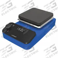 COLE PARMER Hot Plate: US Std Plug Type, 5 7/8 in Plate Wd, 5 7/8 in Plate Lg, Rectangular, Aluminum (MPN 04806-24). Key specifications — Brand: COLE PARMER; Display Type: Digital; Includes Timer: No; Product Type: Hot Plate; Hot Plate Type: Hot Plate; Hot Surface Warning: Yes; Voltage: 120V AC; Plug Type: US Standard.