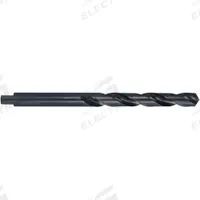 CHICAGO-LATROBE Taper Length Drill Bit: 9/32", 118° Point, Black Oxide HSS, Tang Shank (MPN 49518). Key specifications