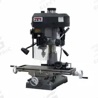 JET Mill Drill: JMD-18, Belt Drive, 2 hp, 115/230V (MPN 350018). Key specifications — attr1088426: R8; attr1088377: JET; attr1096869: Round.