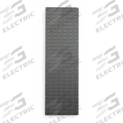 AKRO-MILS Louvered Panel: 61 in x 18 in x 5/16 in, 1 Sides, 0 Bins, Gray (MPN 30118). Key specifications — attr38851: Gray; attr38864: Powder Coated; attr38845: AKRO-MILS.