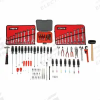 PROTO Master Tool Set: 92 Total Pcs, Metric/SAE, 1/4 in/3/8 in/1/2 in Socket Drive Size (MPN J99905). Key specifications — attr538253: PROTO; attr548973: (1) Locking Pliers; attr548974: (2) Phillips Screwdrivers; attr548975: (3) Accessories; attr548983: (1) Pipe Wrench.