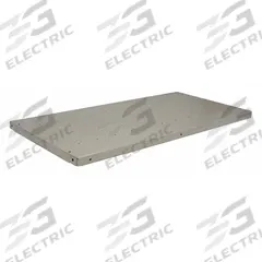 LYON Steel, Clip Adjustable Shelving: 48 in Overall Wd, 18 in Overall Dp, Solid Shelf, 18 ga (MPN DD8301X1). Key specifications — attr37155: Dove Gray; attr37156: Powder Coated; attr37160: Steel; attr33654: LYON.