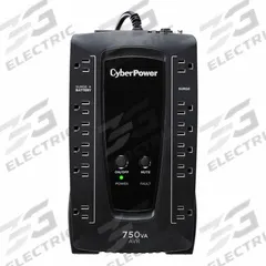 CYBER POWER UPS System: Single Phase, 750 VA Power Rating, 120 V AC Input, 120 V AC Output, 5-15P (MPN AVRG750U). Key specifications — Phase: Single; UPS Type: Line Interactive; Brand: CYBER POWER.