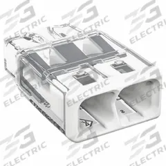 WAGO Push-In Wire Connector: 2773 Series, 2 Port, 20 AWG – 12 AWG Solid Wire Size Range, 32 A, 600 V (MPN 2773-402/K000-0002). Key specifications — Series: 2773; Manufacturer Part Number: 2773-402/K000-0002; Brand: WAGO.