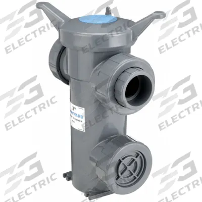 HAYWARD Basket Strainer: PVC, 0.125 in Screen Size, Single, Socket, 4 in - PVC Basket Strainers