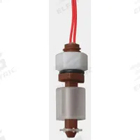 MADISON Closed Liquid Level Switch: Close On Rise, SPST, Polypropylene (MPN M3326-NO). Key specifications — Brand: MADISON; Electrical Connection Type: Lead Wires; Minimum Media Specific Gravity: 0.75.