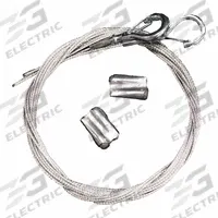 SOUNDTUBE Safety Cable: 10 ft Overall Lg, Hanging Speakers, AC-SC-10. Key specifications — Product Type: Safety Cable; Manufacturer Part Number: AC-SC-10; Includes: Speed Clamp; Compatible with Series: Hanging Speakers; Brand: SOUNDTUBE.