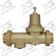WILKINS Pressure Reducing Valve: FNPT x FNPT, 2 in Pipe Size, Brass, 15 psi to 75 psi, NPT x NPT (MPN 2-600XL3DU). Key specifications — Brand: WILKINS; Low-Lead Compliance: Low-Lead Compliant.