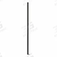 FOLDING GUARD Universal Post: 5 1/2 ft H, Black, Powder-Coated (MPN PS063Y16A1). Key specifications — Finish: Powder-Coated; Material: Steel; Includes Mounting Hardware: Yes; Brand: FOLDING GUARD.