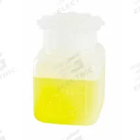 APPROVED VENDOR Graduated Bottle: 25 mL, 0.84 fl oz, HDPE, Natural, Rectangular, Translucent (MPN 226295-0025). Key specifications — Body Color: Natural; Brand: APPROVED VENDOR; Closure Included: Yes; Graduated: Yes.