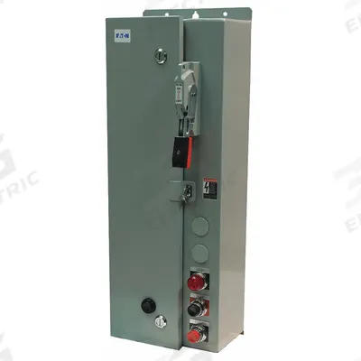 EATON Combination Starter: Fusible Disconnect, 3 Poles, NEMA Size 2, 120V AC - Fusible Starters with Electronic Overloads
