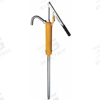 DAYTON Hand Pump: Lever Action, Pump with Spout, Steel Housing, 10 oz per stroke, 17 3/4 in – 35 in (MPN 4AYD4). Key specifications — Brand: DAYTON; Housing Material: Steel; Maximum Flow Rate: 10 oz per stroke; Seal Material: PTFE/Viton.