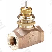 Hydronic Globe Valve: 2-Way, 0.73 CV Flow, 1/2 in Female NPT, Bronze Body, Stainless Steel Stem, NC (MPN VG7443CT). Key specifications — Manufacturer Part Number: VG7443CT; Brand: JOHNSON CONTROLS; Seat Material: Stainless Steel; Specific Valve Action: Stem Up to Close.
