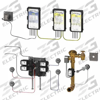 MASTER-TROL Penal System Sink and Toilet Retrofit Kit: 9 7/8 in Main Module - Water Management System for Institutional Combination Units