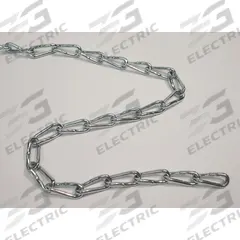 DAYTON Twist Chain: Carbon Steel, 415 lb Working Load Limit, Twist, 1 1/4 in Link Inside Lg, Welded (MPN 1DKG8). Key specifications — attr994772: DAYTON; attr1029976: 1/0.