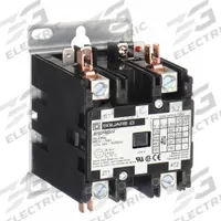 SQUARE D Definite Purpose Magnetic Contactor: 2 Poles, 120V AC, 40 A, Non-Reversing (MPN 8910DPA42V02). Key specifications — Brand: SQUARE D; Coil Voltage: 110/120V AC; Contactor Style: HVACR Definite Purpose Contactor; Terminal Connection Type: Box Lugs; Maximum Voltage Rating: 600V AC; Series: 8910 Series Type DPA; Phase: Single; Main Pole Contact Form: 2NO.