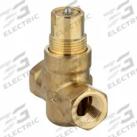 Hydronic Globe Valve: 2-Way, 0.63 CV Flow, 1/2 in Female NPT, Brass Body, Stainless Steel Stem, NC (MPN 599-02002). Key specifications — Manufacturer Part Number: 599-02002; Brand: SIEMENS; Seat Material: Stainless Steel.