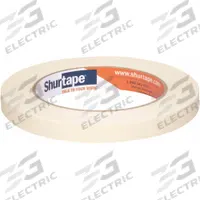 APPROVED VENDOR Masking Tape: CP 106, Tan, 1/2 in Roll Wd, 60 1/8 yd Overall Roll Lg, 4.7 mil Thick (MPN 899DU7). Key specifications — Series: CP 106; Brand: APPROVED VENDOR; Backing Material: Crepe Paper; For Location: Indoor; For Surface Type: Metal; Manufacturer Part Number: 899DU7.