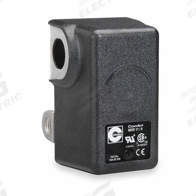CONDOR USA, INC Pressure Switch: Std, 40 psi – 175 psi, (4) 1/4" NPT - General Purpose Air Compressor Switches