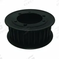 APPROVED VENDOR Timing Belt Pulley: Curvilinear, Bushed, For HTD Timing Belt Section, 48 Teeth (MPN QD48-14M-40). Key specifications — Brand: APPROVED VENDOR; Finish: Black Oxide; For Belt Series: PowerGrip® HTD®; For Bushing Size: E.