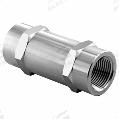 HAM-LET Instrumentation Check Valve: For Chemicals/Gas/Oil, Water Media, Poppet - Stainless Steel Instrumentation Poppet Check Valves