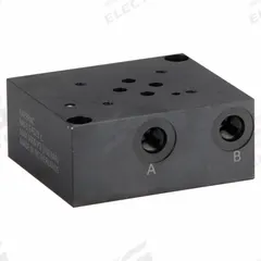 ENERPAC Valve Manifold: 5,000 psi Max Pressure, D03 NFPA Size, Ductile Iron, 1.5 in Overall Ht (MPN MB1). Key specifications — Body Material: Ductile Iron; Brand: ENERPAC; NFPA Size: D03; Port Connection Type: NPT.