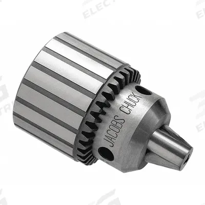 JACOBS Drill Chuck: JT33, 5/64 in to 1/2 in Capacity - Slot-Drive Taper-Mount Keyed Drill Chucks