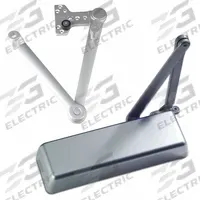 PDQ Door Closer: Parallel Mounting Type, Grade 1 - Heavy Duty, Aluminum, 12 1/4 in Lg (MPN 7101 BC DS HO 689). Key specifications — Manufacturer Part Number: 7101 BC DS HO 689; Brand: PDQ; Closer Series: 7100; Compatible with Series: 4040; Location Use: Interior/Exterior; Spring Type: Adjustable; Product Type: Door Closer; Spring Size: 6.