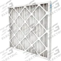 GRAINGER Pleated Air Filter: 25 in x 25 in x 2 in, MERV 8, Antimicrobial (MPN 2EKG3). Key specifications — Media Material: Synthetic; Brand: GRAINGER; Frame or Header Material: Beverage Board.