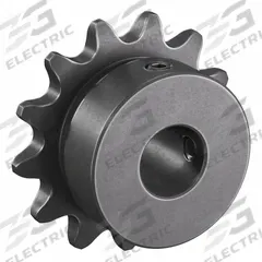 TSUBAKI Single Strand Sprocket: 35, For 3/8 in Chain Pitch, 1/2 in Bore Dia, 13 Teeth, Steel (MPN 35B13F-1/2). Key specifications — Brand: TSUBAKI.