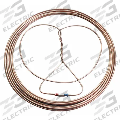 SUR&R Brake Line Tubing: Brake Line Tubing, 50 ft Lg, Copper Nickel - Hydraulic Brake Lines
