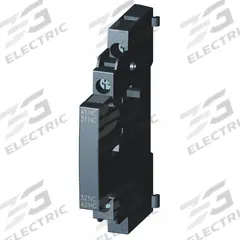 SIEMENS Lateral Auxiliary Switch: Lateral Auxiliary Switch, 3RV29011A. Key specifications — Manufacturer Part Number: 3RV29011A; Brand: SIEMENS; Compatible with Series: SIRIUS 3RV2 Motor Starter Protectors.