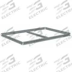TENNSCO Shelf: 42 in x 30 in, 900 lb Load Capacity, Gray, Shelf (MPN ZBES-4230). Key specifications — Includes: (4) Beams; Shelf Configuration: Single Straight; Color: Gray; Frame Material: Steel; Brand: TENNSCO; Frame Finish: Zinc Plated; Product Type: Shelf.