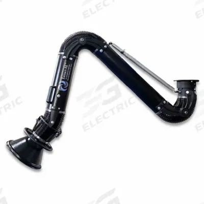 EXTRACT-ALL Extraction Arm: 120 in Lg - Extract-All Wall-Mount Welding Fume Exhauster Arms