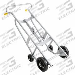 DAYTON Drum Hand Truck: For 30 gal_55 gal_85 gal Cntnr Cap, For Plastic/Steel Container Material (MPN 34D652). Key specifications — attr1187902: 37-1/2 in x 25 in x 55 in; attr1187910: Rubber Tread on Iron Core; attr1187915: Plastic; attr1187943: DAYTON.