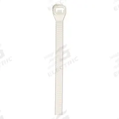 PANDUIT Cable Tie: 4 1/2 in Nominal Lg, 1 in Nominal Max. Bundle Dia., 0.12 in Wd, Natural, 100 PK (MPN SG100M-C). Key specifications — Outdoor Use: No; Color: Natural; Brand: PANDUIT.
