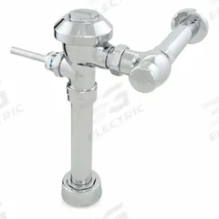 ZURN Manual Flush Valve: Aquaflush® Plus Z6000, Exposed, Top, 1.6 gpf Gallons per Flush, Diaphragm (MPN Z6000PL-WS1-DF). Key specifications — Spud Location: Top.