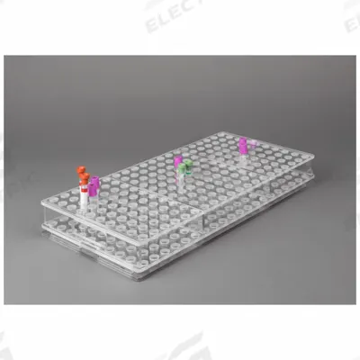 POLTEX Tube Rack: 10 in Overall Wd, 2 1/2 in Overall Ht, 20 3/4 in Overall Lg - Lab Storage Racks
