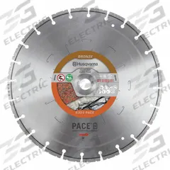 HUSQVARNA Diamond Saw Blade: Block/Brick/Concrete/Granite/Natural Stone/Pavers, 10 in Blade Dia. (MPN 536588403). Key specifications — attr1097734: Wet/Dry; attr1097738: Power Cutter; attr1097751: HUSQVARNA.