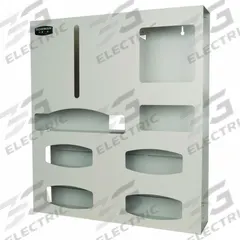 BOWMAN DISPENSERS Protection System: 22 3/4 in Overall Wd, 4 9/16 in Overall Dp, 7 Compartments (MPN PS012-0512). Key specifications — Material: Aluminum; Color: Brown; Brand: BOWMAN DISPENSERS; Product Type: Protection System; Compatible Dispensing Product: Overalls.