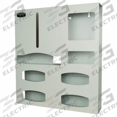 BOWMAN DISPENSERS Protection System: 22 3/4 in Overall Wd, 4 9/16 in Overall Dp - Surgical Gown & Dressing Dispensers