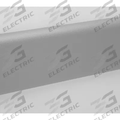 PAWLING Wall Guard: WG-6C, PVC, Silver Gray, 6 in Overall Ht - PVC Crash Rails & Bumper Guards