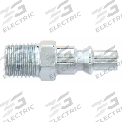 SPEEDAIRE Quick Connect Hose Coupling: 1/4 in Body Size, 1/4 in Hose Fitting Size - ARO Steel Quick-Connect Air Coupling Plugs
