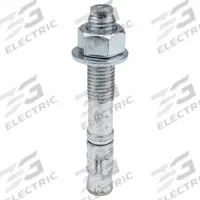 RED HEAD Wedge Anchor: 5 1/2 in Overall Lg, 3/4 in Dia, 3/4"-10 Thread Size, Stainless Steel, 10 PK (MPN WW-3454). Key specifications — attr673140: RED HEAD; attr933664: Plain.
