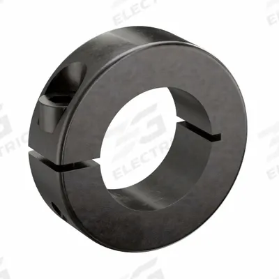 RULAND MANUFACTURING Shaft Collar: 1-Piece, Metric, Round, Clamp-On, 28 mm Bore Dia - Steel Shaft Collars
