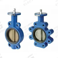 ABZ VALVES Butterfly Valves: 2 1/2 in Pipe Size, 250 psi Max. Pressure (CWP), Wafer, For Water Media (MPN 5322094860). Key specifications — Brand: ABZ VALVES; Handle Type: Bare Stem; Disc Material: Ductile Iron.