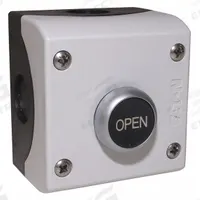 AMERICAN GARAGE DOOR SUPPLY Control Station: Open-Close, Momentary Contacts, Indoor/Outdoor (MPN PBK1). Key specifications — attr1070078: Non-Metallic Enclosure; attr92627: PBK1; attr93592: AMERICAN GARAGE DOOR SUPPLY; attr1070071: Commercial Garage Door Operators; attr1070072: Momentary Contacts; attr1070073: Open-Close; attr1070075: Indoor/Outdoor; attr1070080: Surface Mount.