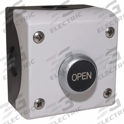 AMERICAN GARAGE DOOR Control Station: Open-Close, Momentary Contacts - Push Button Garage Door Control Stations