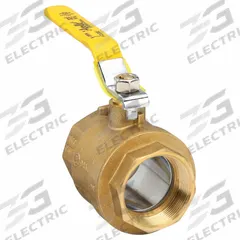 APOLLO Manual Two-Way Ball Valve: 2 in, Brass, Straight, FNPT x FNPT, 600 psi Max. Pressure (CWP) (MPN 94A10801). Key specifications — Brand: APOLLO; Handle: Lever.