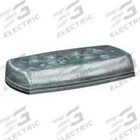 ECCO Mini Light Bar: Mini Light Bar Vehicle Light Bar Size, LED, SAE J845 Class 1, Mini Light Bar (MPN 5585CA). Key specifications — Electrical Connection: Blunt Cut Wires; Series: 5585 Reflex Series; Brand: ECCO; Number of Flash Patterns: 18; Mount Type: Bolt; Light SAE Class Rating: SAE Class 1.